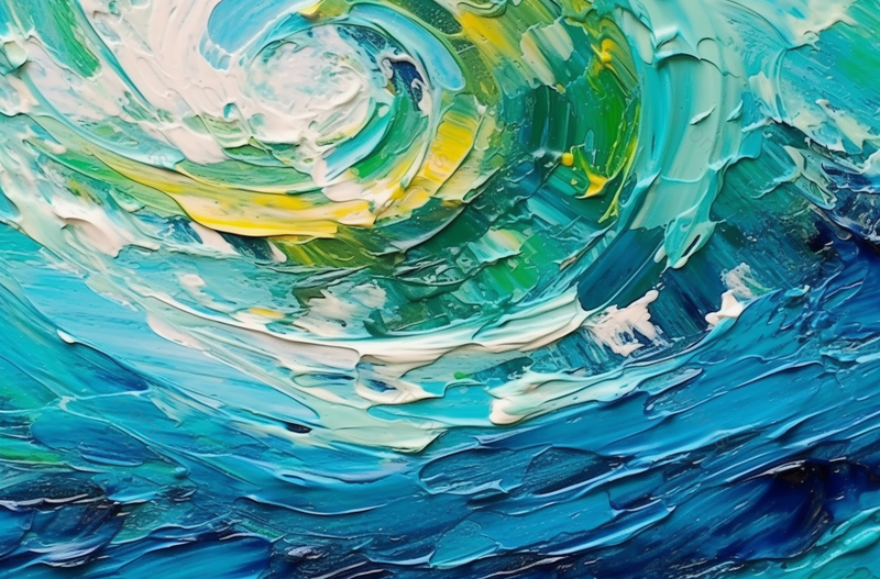 画布上蓝色颜料水粉艺术画,插画/手绘图,插画/手绘图库,插画/手绘图下载,插画/手绘